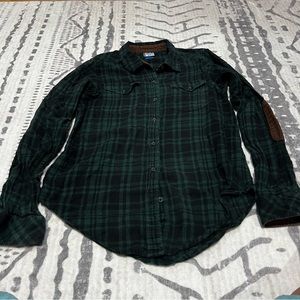 (!!) Flannel Shirt, Kavu Size Small